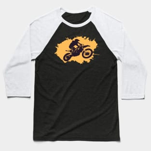 Cool dirt bike logo Baseball T-Shirt